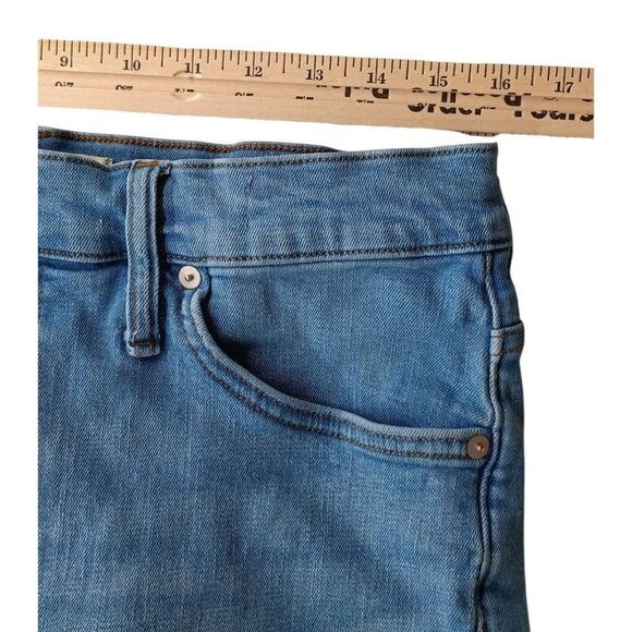 Madewell Jeans Womens 30 Mid-Rise Kick Out Flare Denim Stretch Casual Pants‎ - Picture 9 of 10